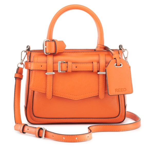 Reed Krakoff Handbags - REED boxer mini convertible satchel (orange)
